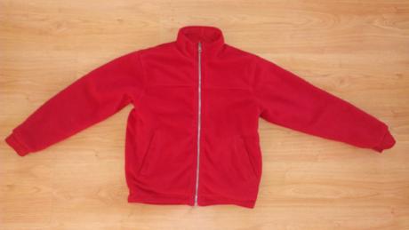 Bunda přechodová oboustranná vel.140/146, 140