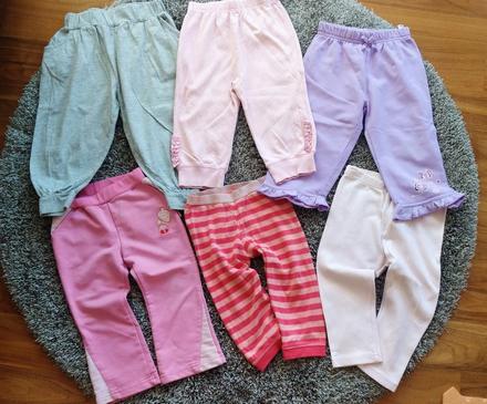 6x tepláky / tepláčky, f&f,86