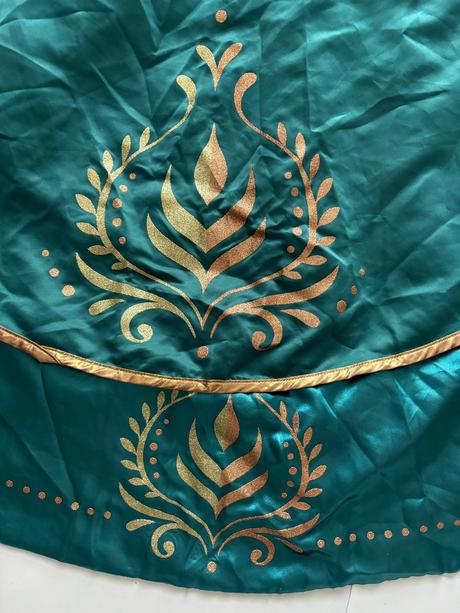 An16/ kostym delux anna frozen ii - v.7/8 let, 