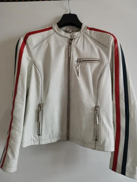 Dámská kožená bunda moto bunda vel. l, kenvelo,l