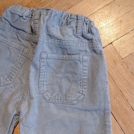 3x kalhoty manžestráky, h&m,116