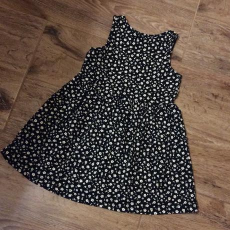 Bavlněné letní květinkové šaty h&m, h&m,92