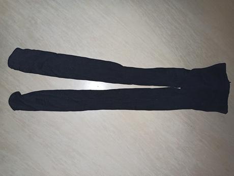 Černé silonové punčocháče cca 134, 134