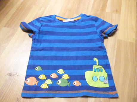 Pruhované triko vel. 18m-2r, 92