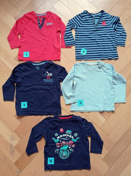 Triko dlouhý rukáv 92 lupilu, lupilu,92