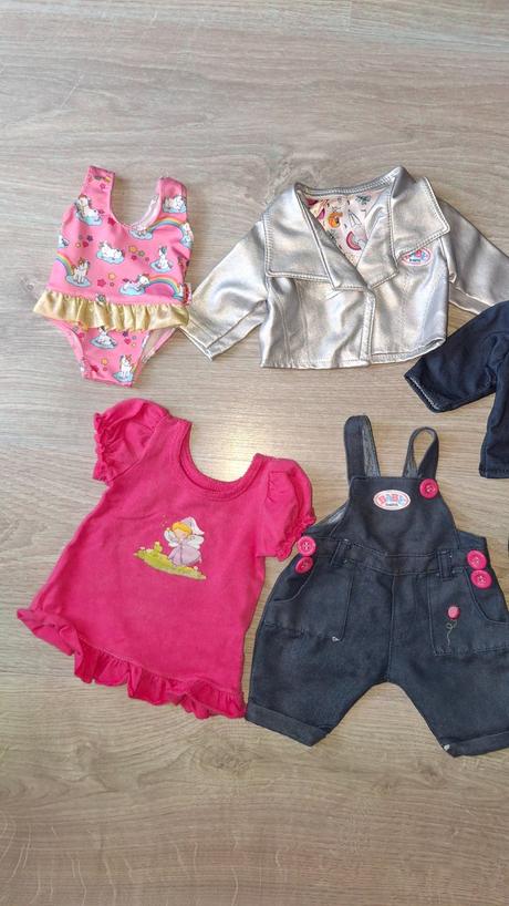 Oblečky originál baby born -starší sestra,