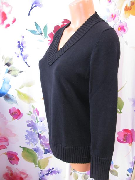 Černý dámský svetr s.oliver, s.oliver,m