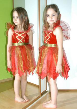 Karnevalové šaty podzimní víla,