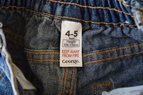 Džíny vel. 4 - 5 let, george,110