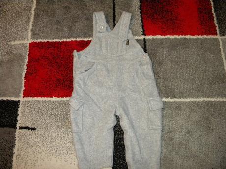 Flaušové kalhoty s laclem zn.adams vel.80, adams,80