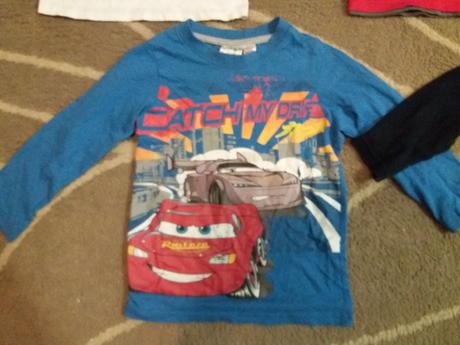 Trička s autem blesk, disney,98