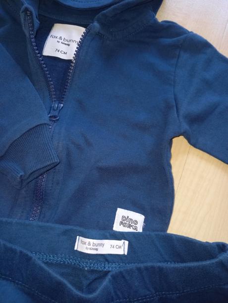 Mikina a tepláky, fox & bunny,74