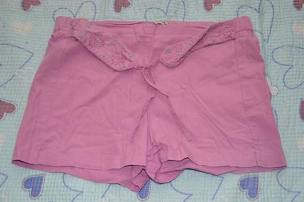 Letní kraťasy, šortky s korálky, 140