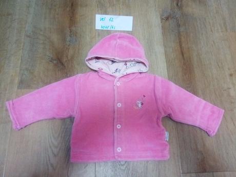 Sametová mikina podšitá bavlnou, vel 62, loana, loana,62