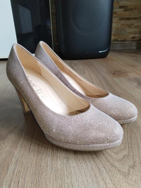 Dámské lodičky střevíčky gabor starorůžové vel 38, gabor,38