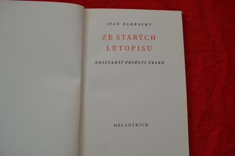 Ze starých letopisů. i. olbracht, 