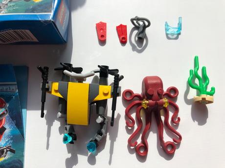 Lego city 60090 hlubinný mořský průzkum, potápěčsk, 