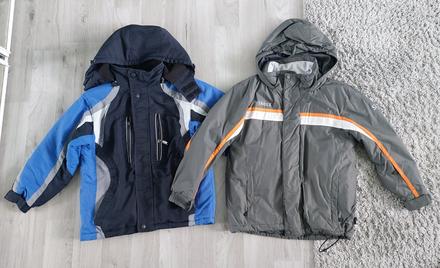 Zimní bundy vel. 134/140, 140