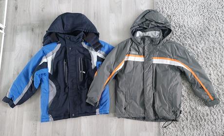 Zimní bundy vel. 134/140, 140