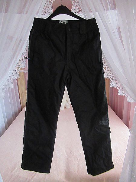 Zateplené šusťákové kalhoty, 152