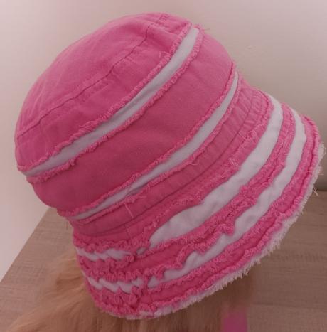 Letní klobouček růžový dívčí, 110