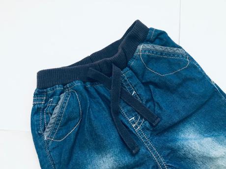 Letní džínové kalhoty-v.9/12 my, baby,80