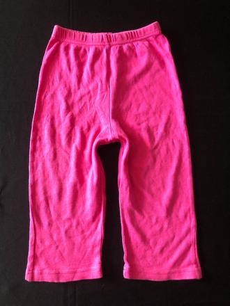 Vel. 86 růžové pyžamové kalhoty, 86