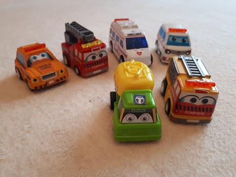 Dětská hračka - mini autíčka, 6ks,