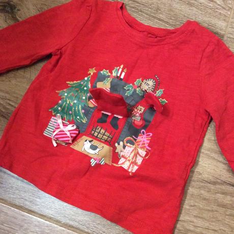 Vánoční tričko s otvíracími obrázky next, 80