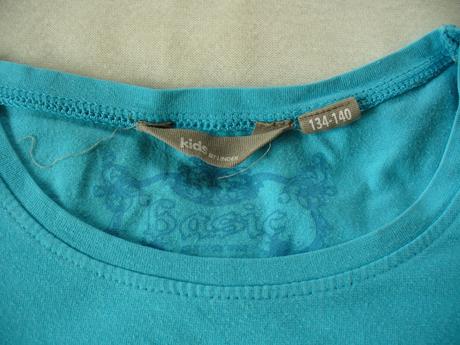 Tyrkysové tričko zn. lindex vel. 134, lindex,134