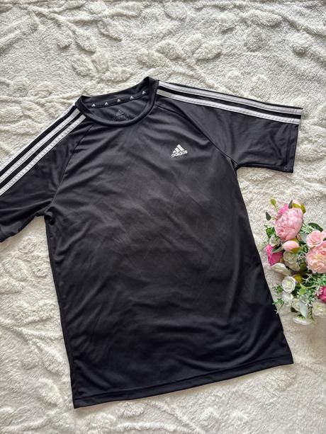 Triko funkční černé adidas - v.13/14 let, adidas,158