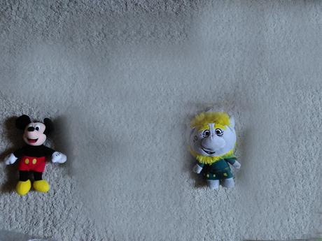 Plyšák tuleň mickey mouse, troll penny lidl,