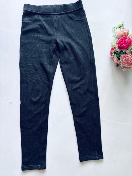 Legíny černé zateplené- v.152, c&a,152