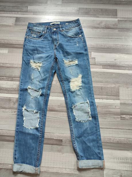 Trhané džíny, velikost s, s