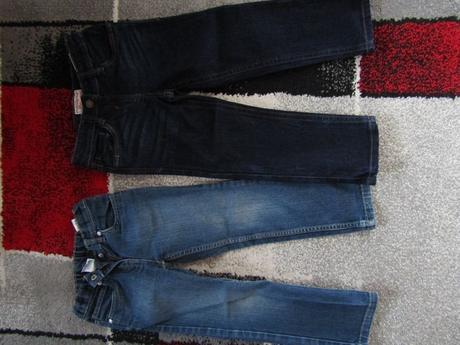 Kalhoty,džíny pro holku vel.104 zn.c & a+s.oliver, c&a,104