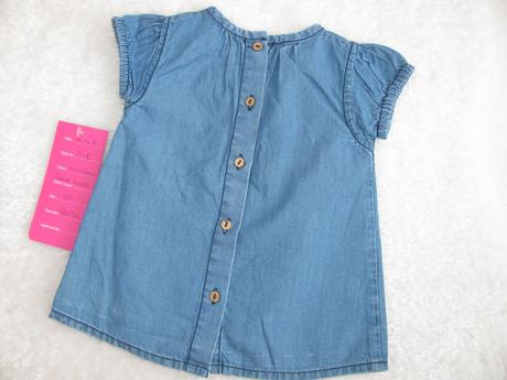 Krásné šatičky z tenké letní džínoviny, 68