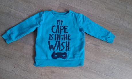 Azurová mikina zn. f&f, f&f,98