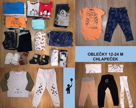 Sada oblečků pro chlapečka, 86–98