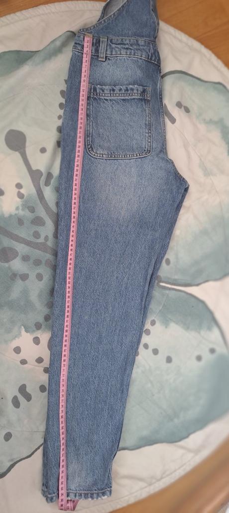 Džíny s laclem, c&a,36