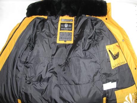 Zimní kabát s kapucí marikoo, m