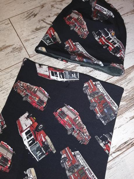 Čepice +nakrčník s fleesem 7-9let, 122