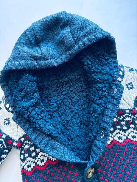 Svetr zateplený - v.6/9 mes., george,74