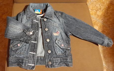 Dívčí riflová bunda topolino, vel.86, topolino,86