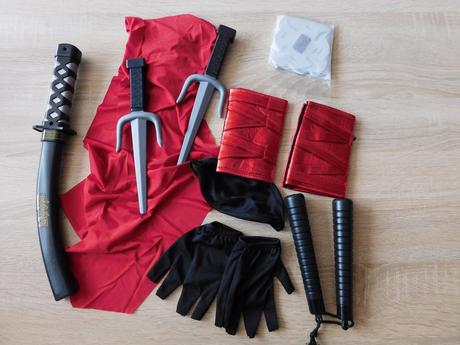 Kostým ninja vel.5/7let,