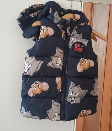 Krásná jarní vesta tom a jerry vel.86, disney,86