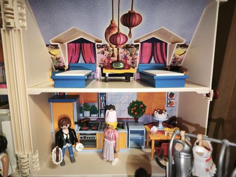 Playmobil barák s figurkami, 