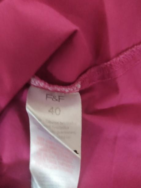 Růžová košile 40, f&f,40