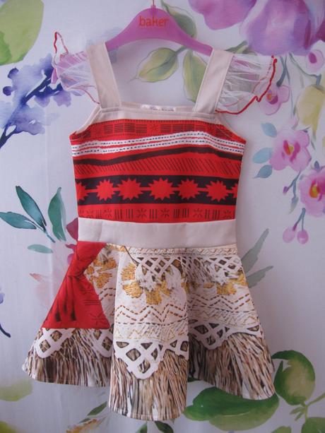 Kostým na karneval-šaty odvážná moana, 