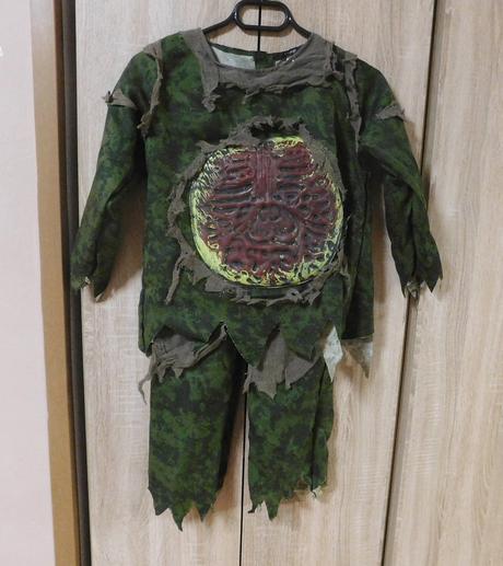 Karnevalový kostým-zombie vel.9/10let, 