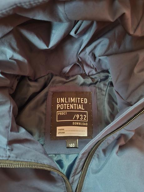 Zimní bunda c&a vel. 140, c&a,140